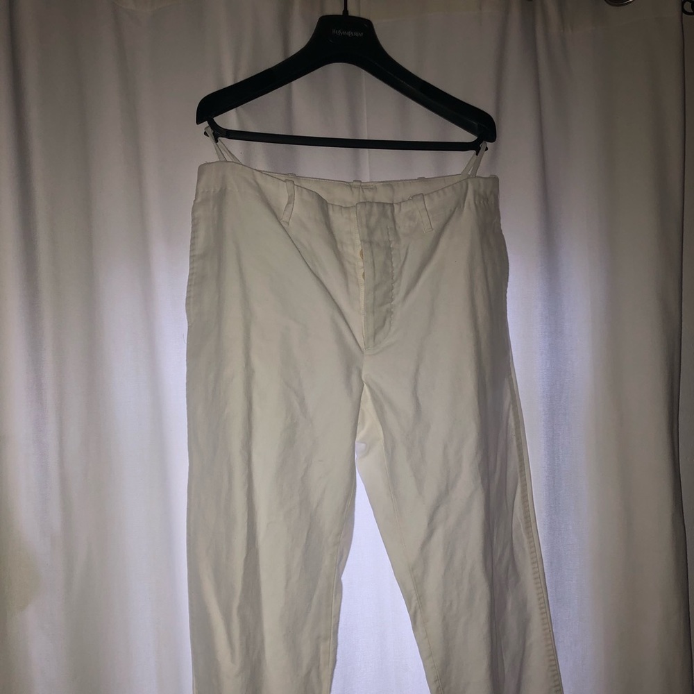 HELMUT LANG WHITE PANTS ✨🤍